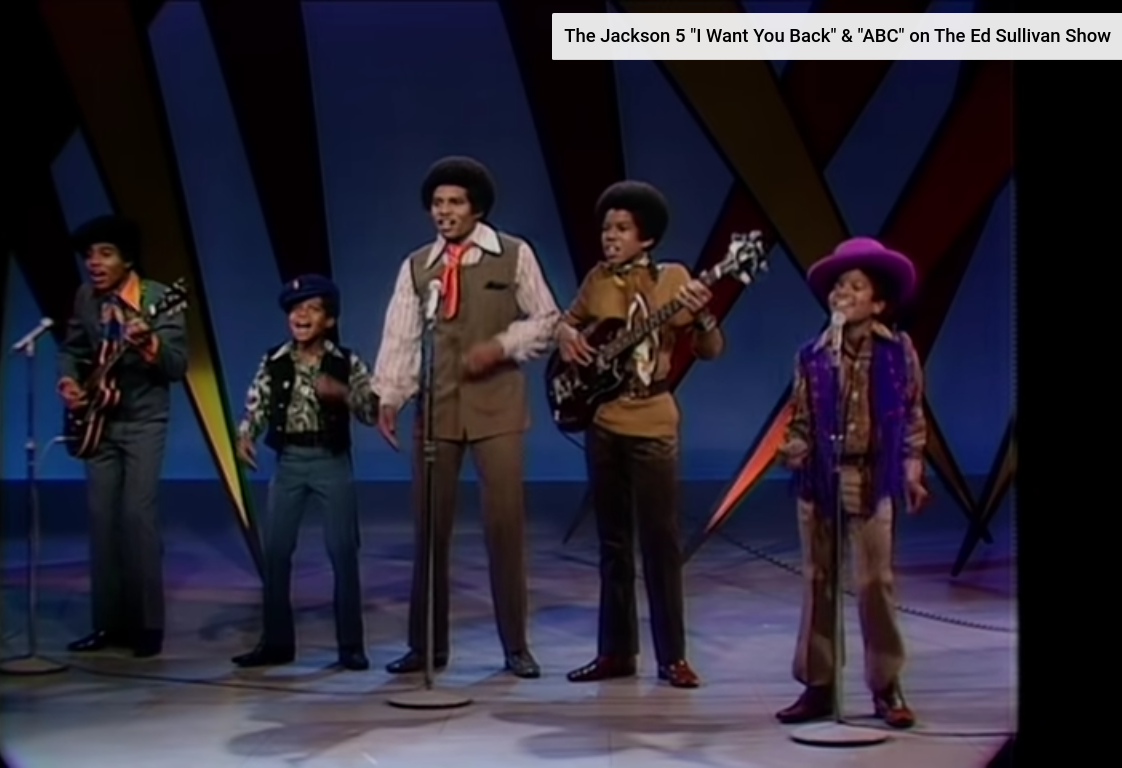 The Jackson 5 I Want You Back on The Ed Sullivan Show 