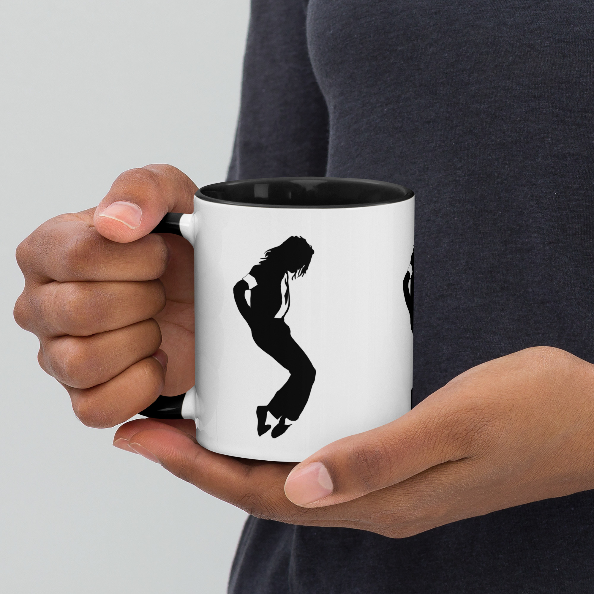 Michael Jackson Toe Stand Silhouette Mug - Image 4