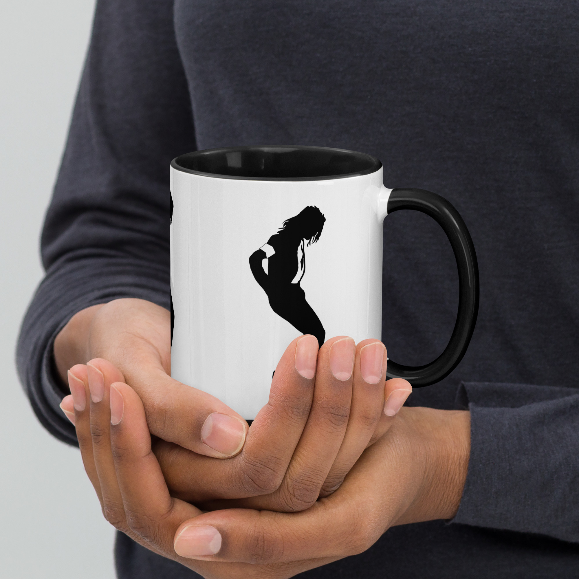 Michael Jackson Toe Stand Silhouette Mug - Image 3