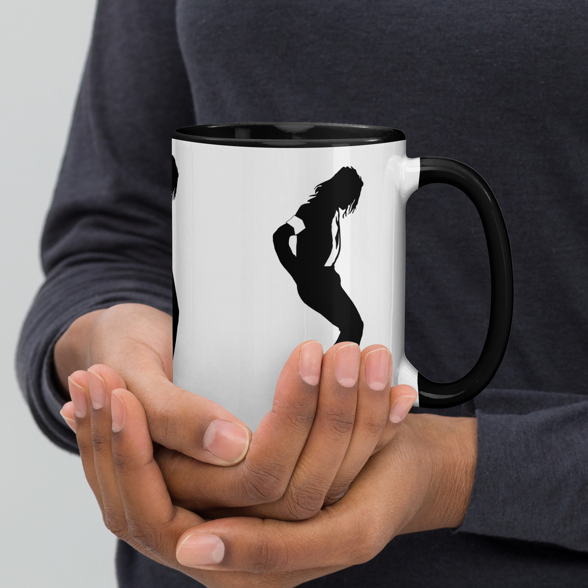 Michael Jackson Toe Stand Silhouette Mug - Image 5