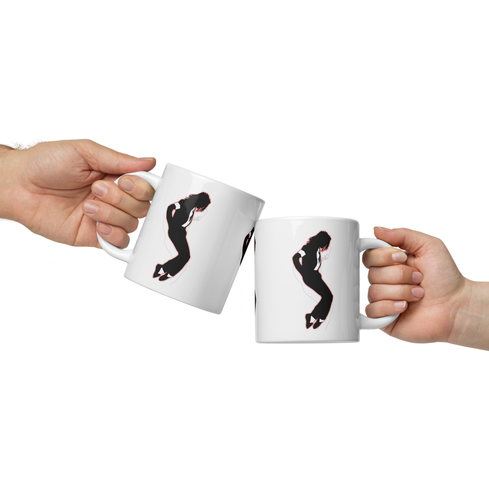 Michael Jackson Silhouette Design Mug - Image 4
