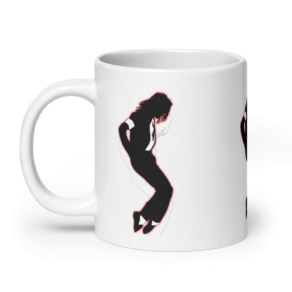 Michael Jackson Silhouette Design Mug - Image 3