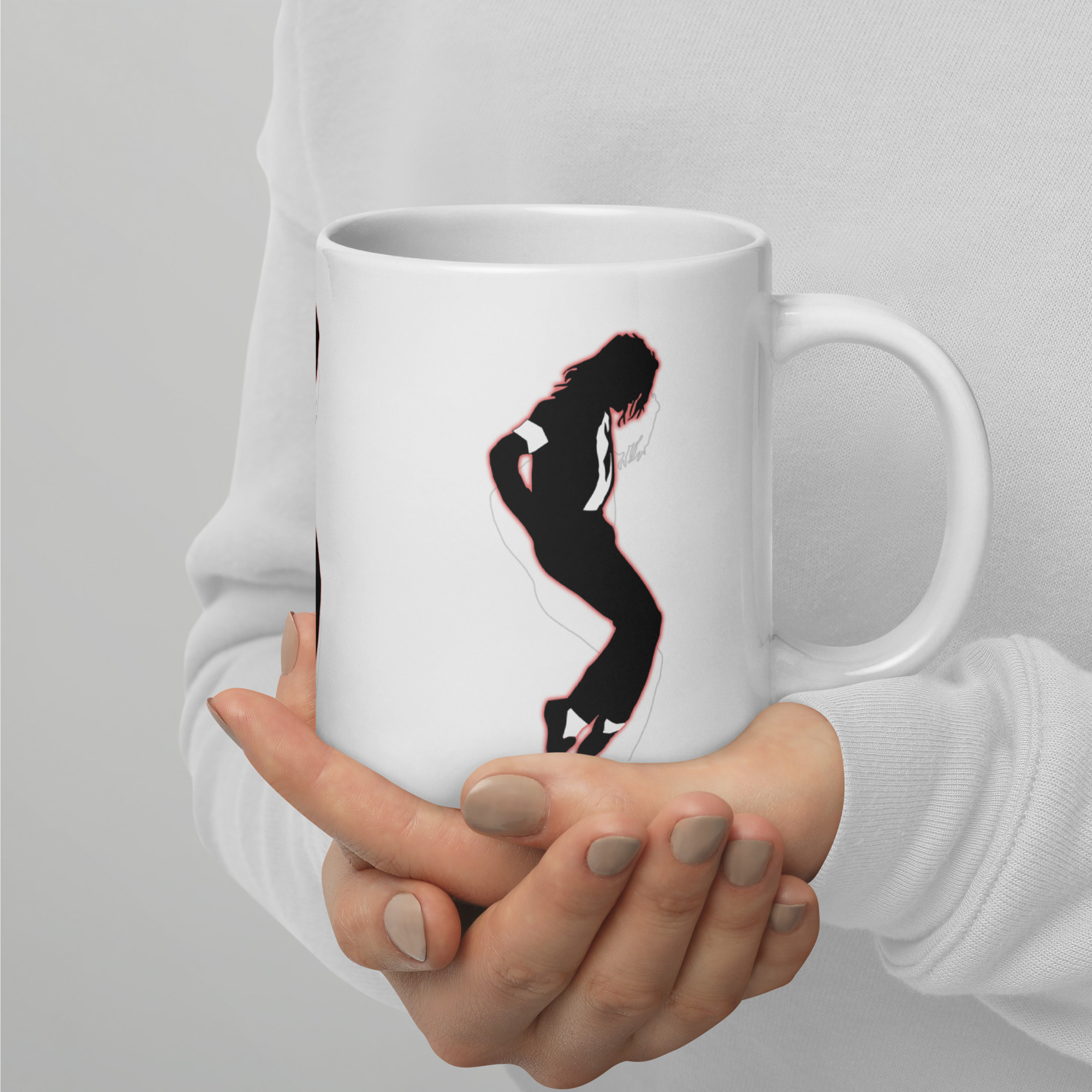 Michael Jackson Silhouette Design Mug
